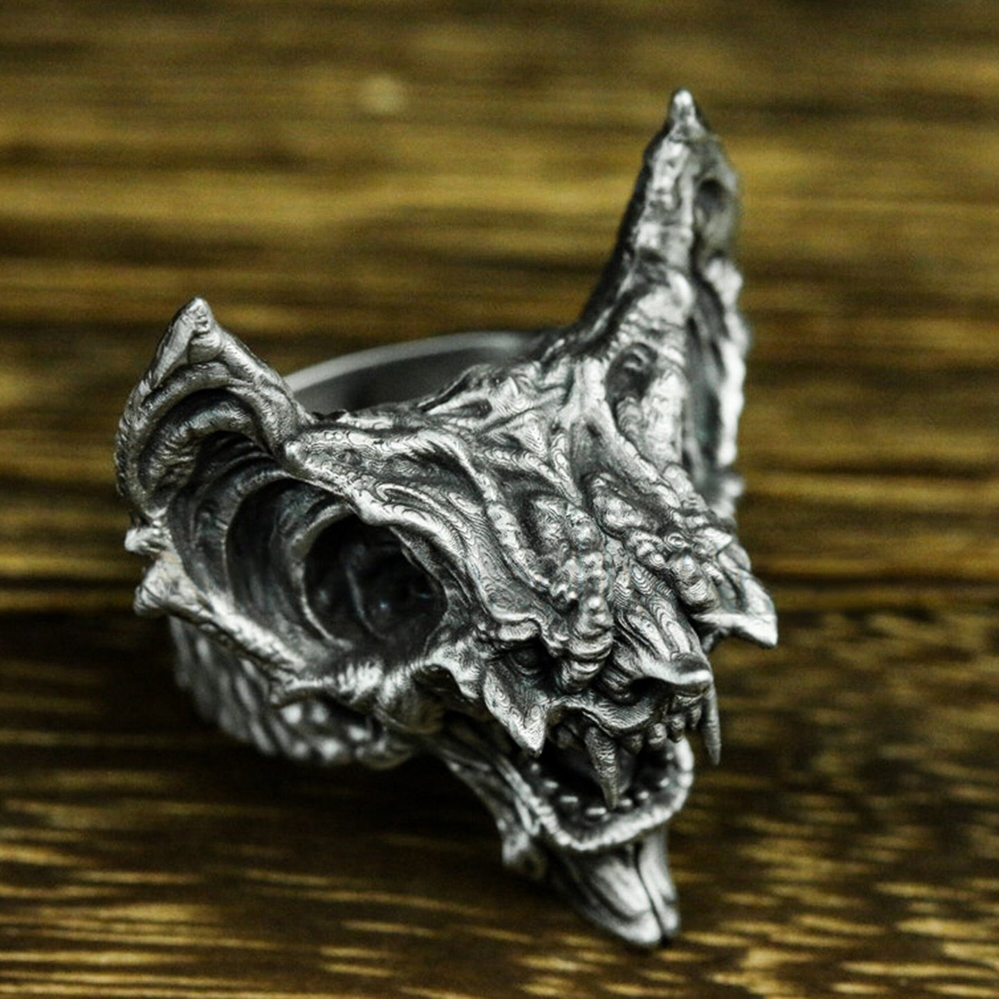 Bat Demon Rings ¨C 925 Silver Handmade