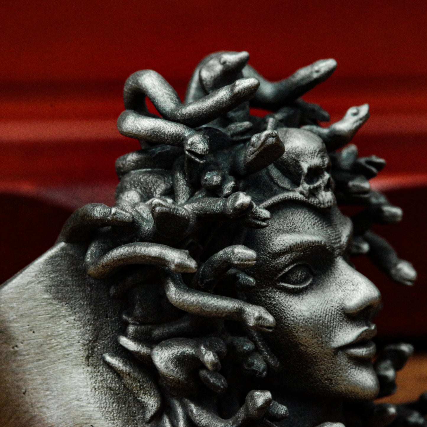 Medusa Snake Queen Ring - 925 Sterling Silver Handmade