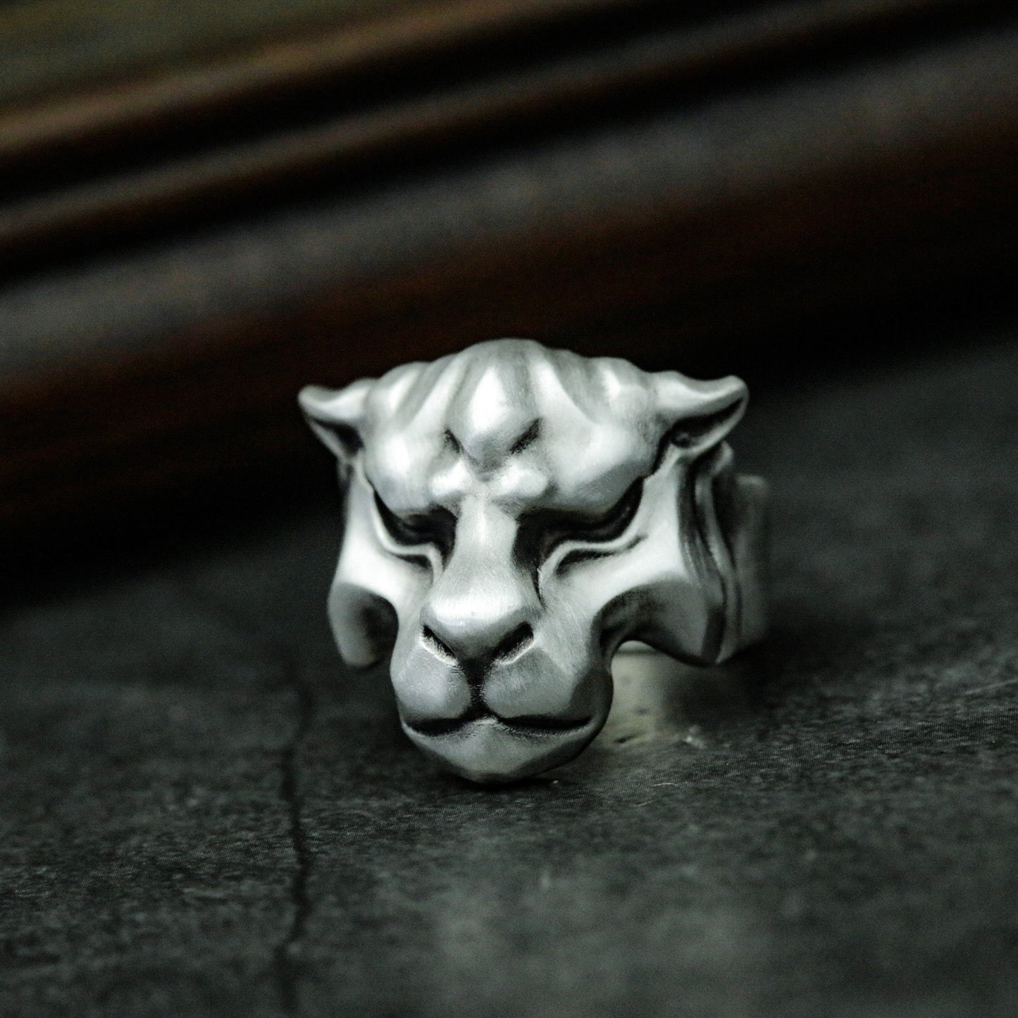 Panther Minimalist Ring ¨C 925 Silver Handmade