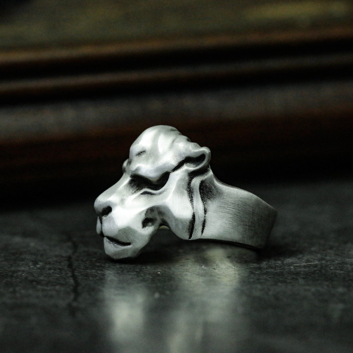 Panther Minimalist Ring ¨C 925 Silver Handmade