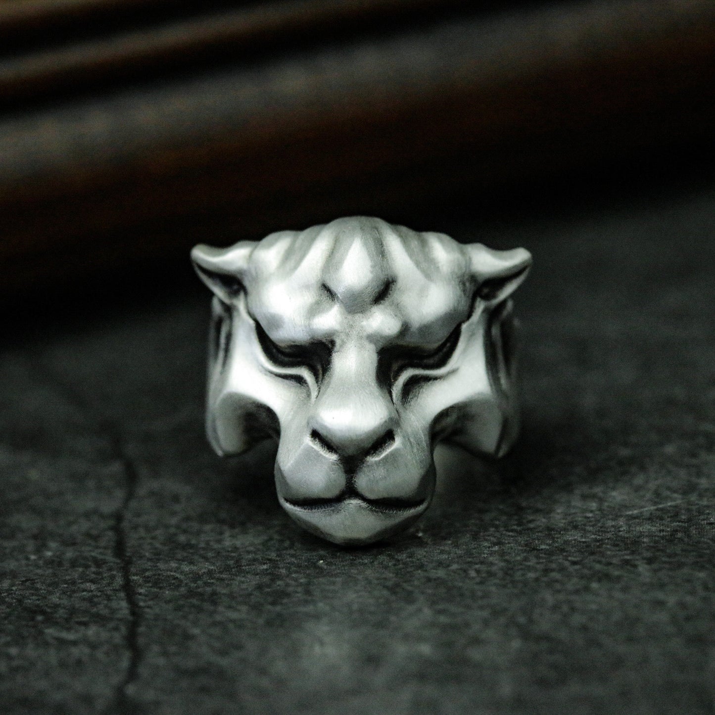 Panther Minimalist Ring ¨C 925 Silver Handmade