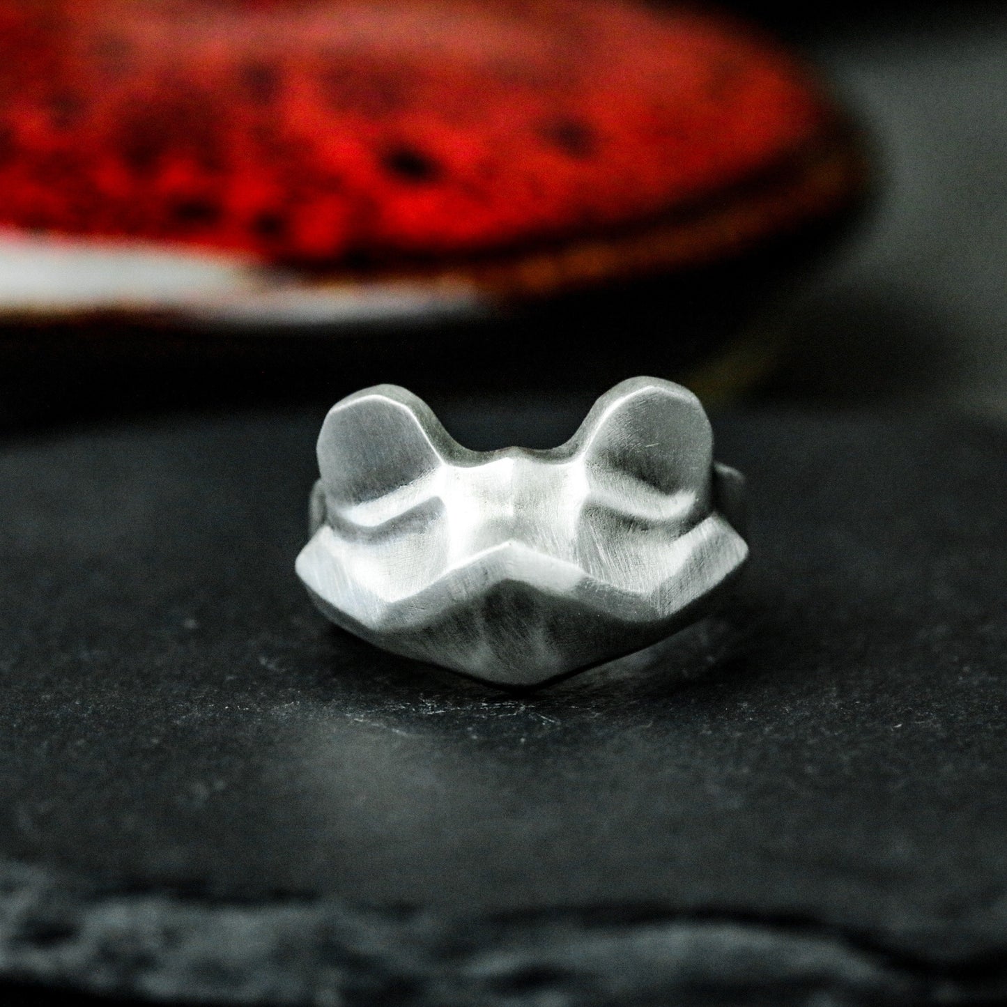 Mouse Minimalist Ring ¨C 925 Silver Handmade