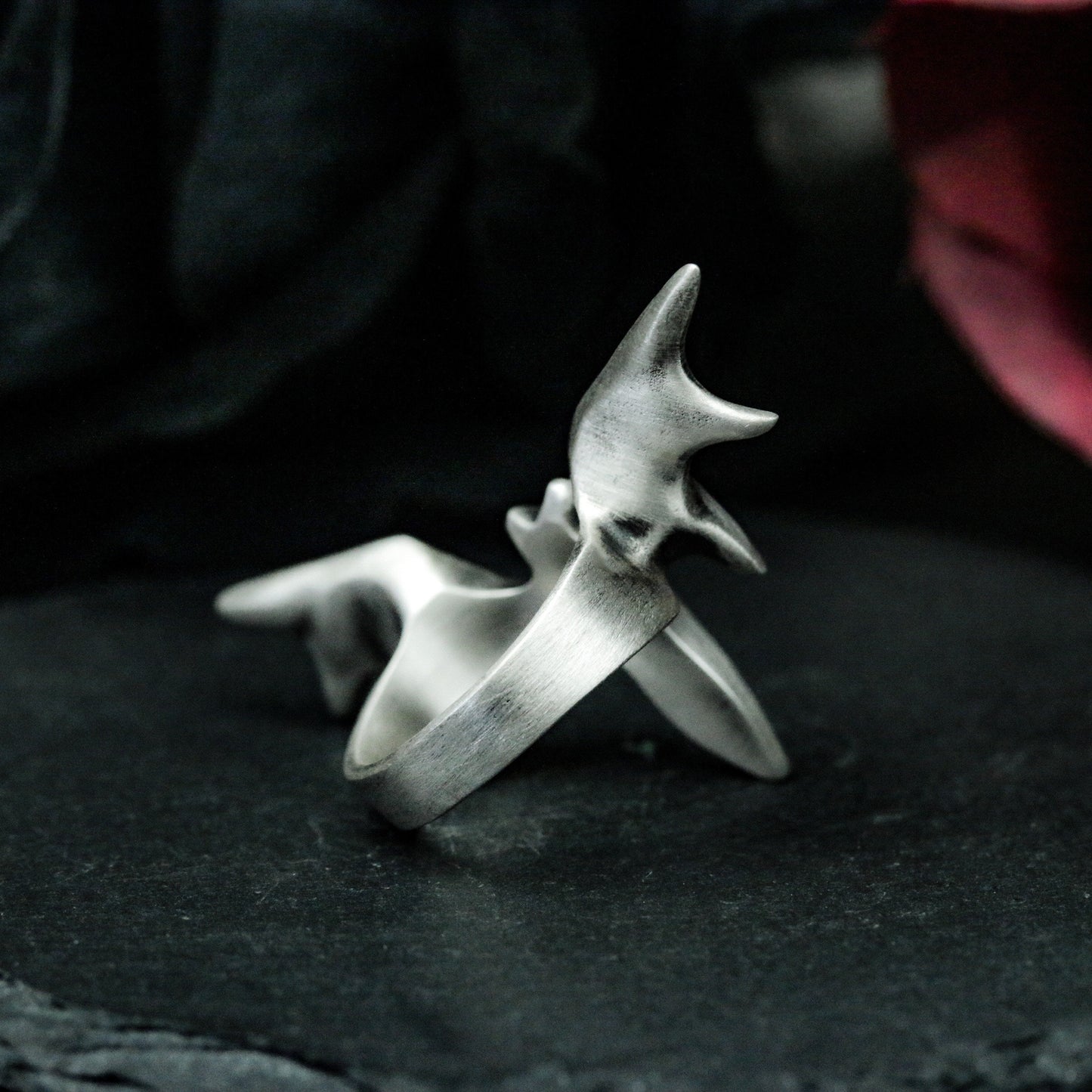 Bat Wing Ring ¨C 925 Silver Handmade
