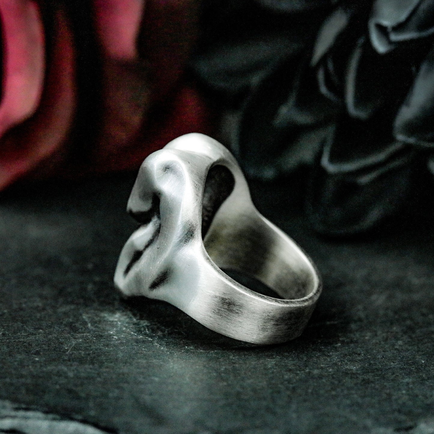 Owl Minimalist Ring ¨C 925 Silver Handmade
