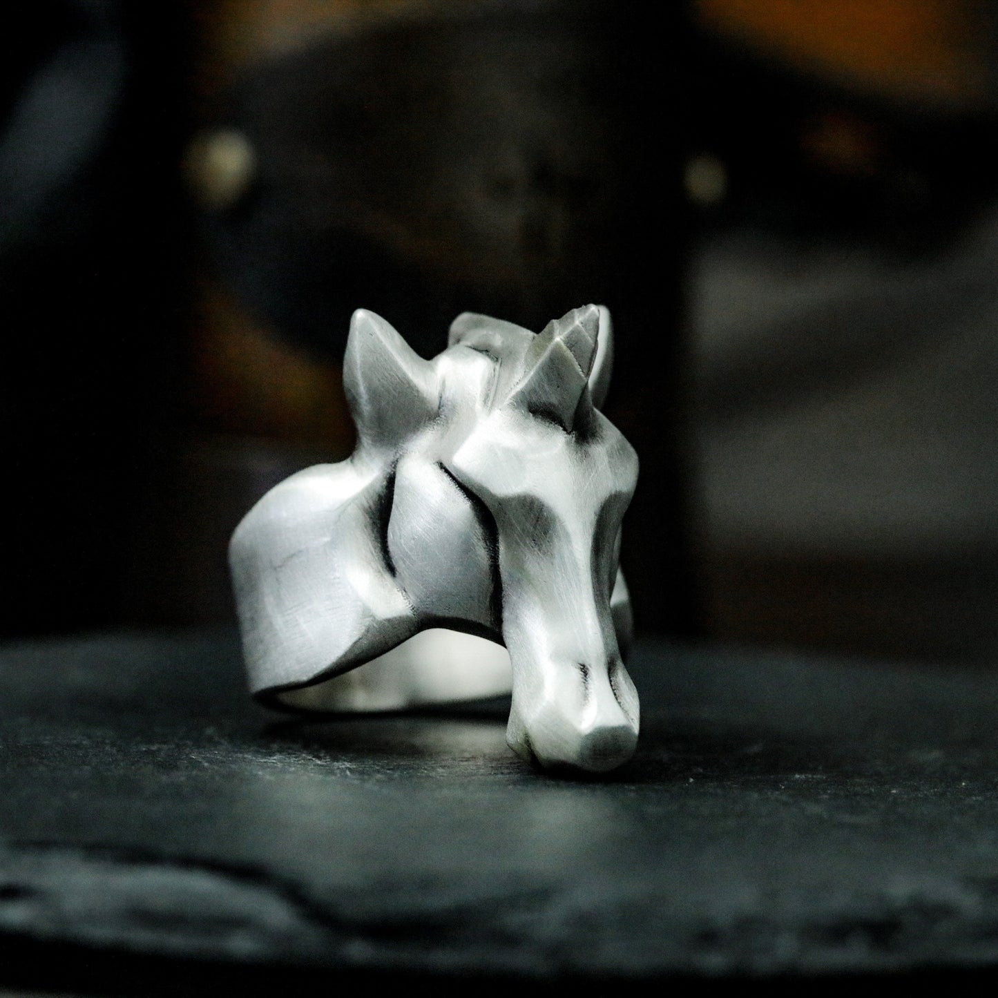 Unicorn Minimalist Ring ¨C 925 Silver Handmade