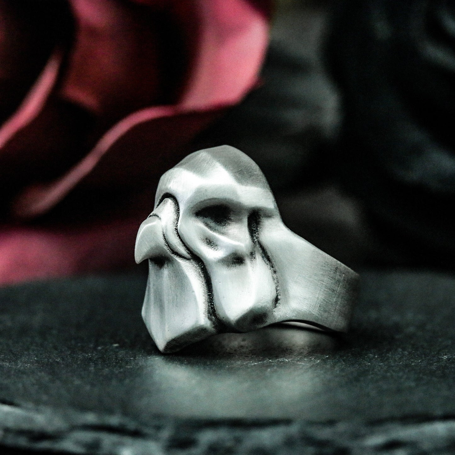 Eagle Minimalist Ring ¨C 925 Silver Handmade