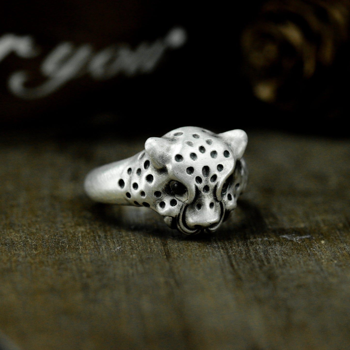Minimalist Leopard Ring - 925 Sterling Silver Handmade