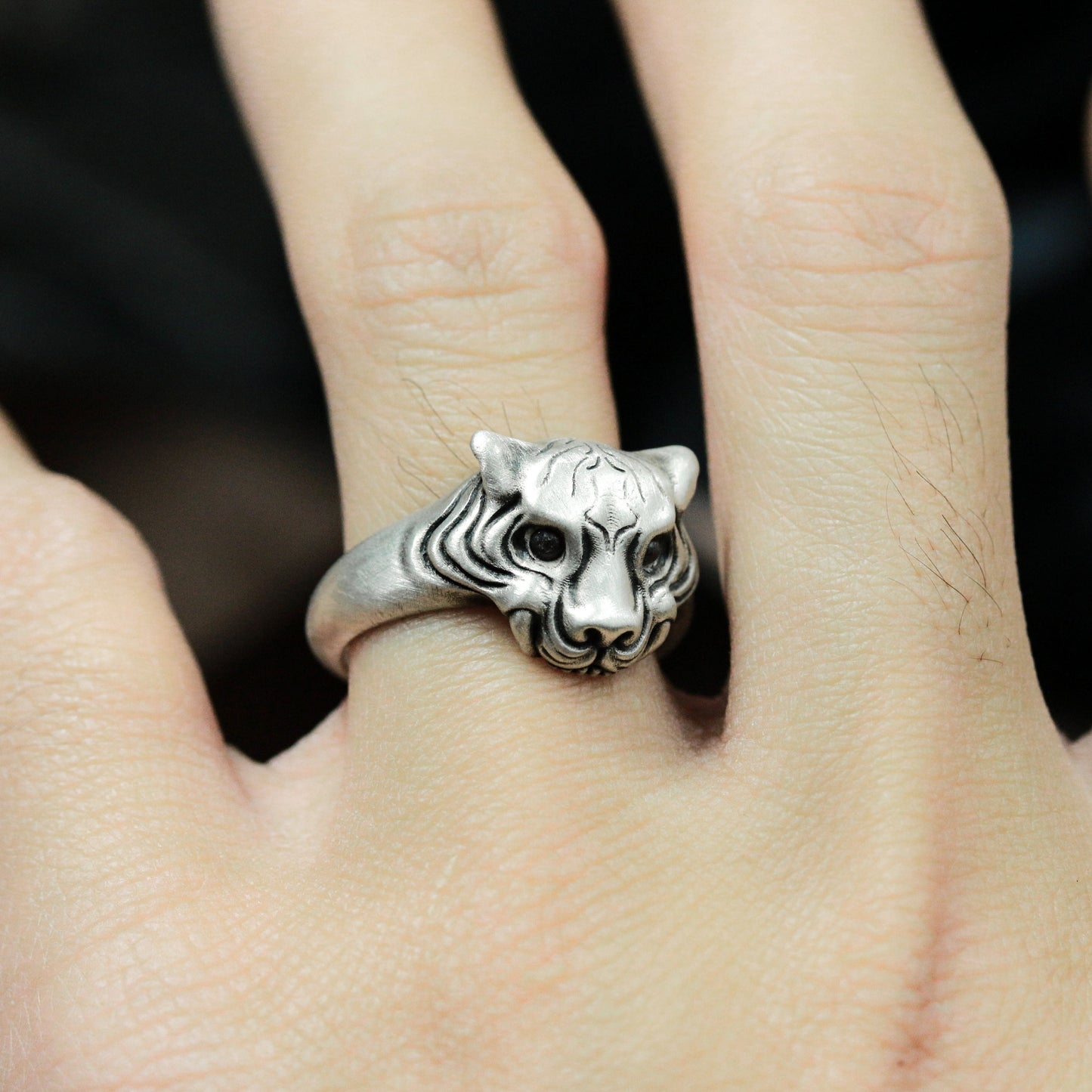 Panther Ring ¨C 925 Silver Handmade