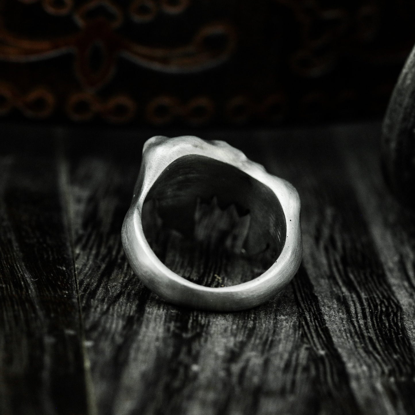 Vampire Fang Ring - 925 Silver Handmade Gothic Horror