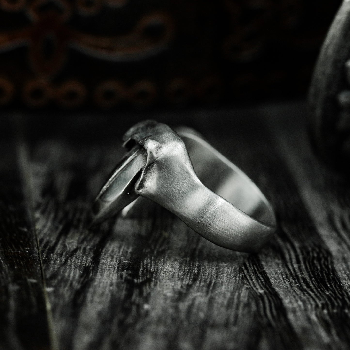 Vampire Fang Ring - 925 Silver Handmade Gothic Horror