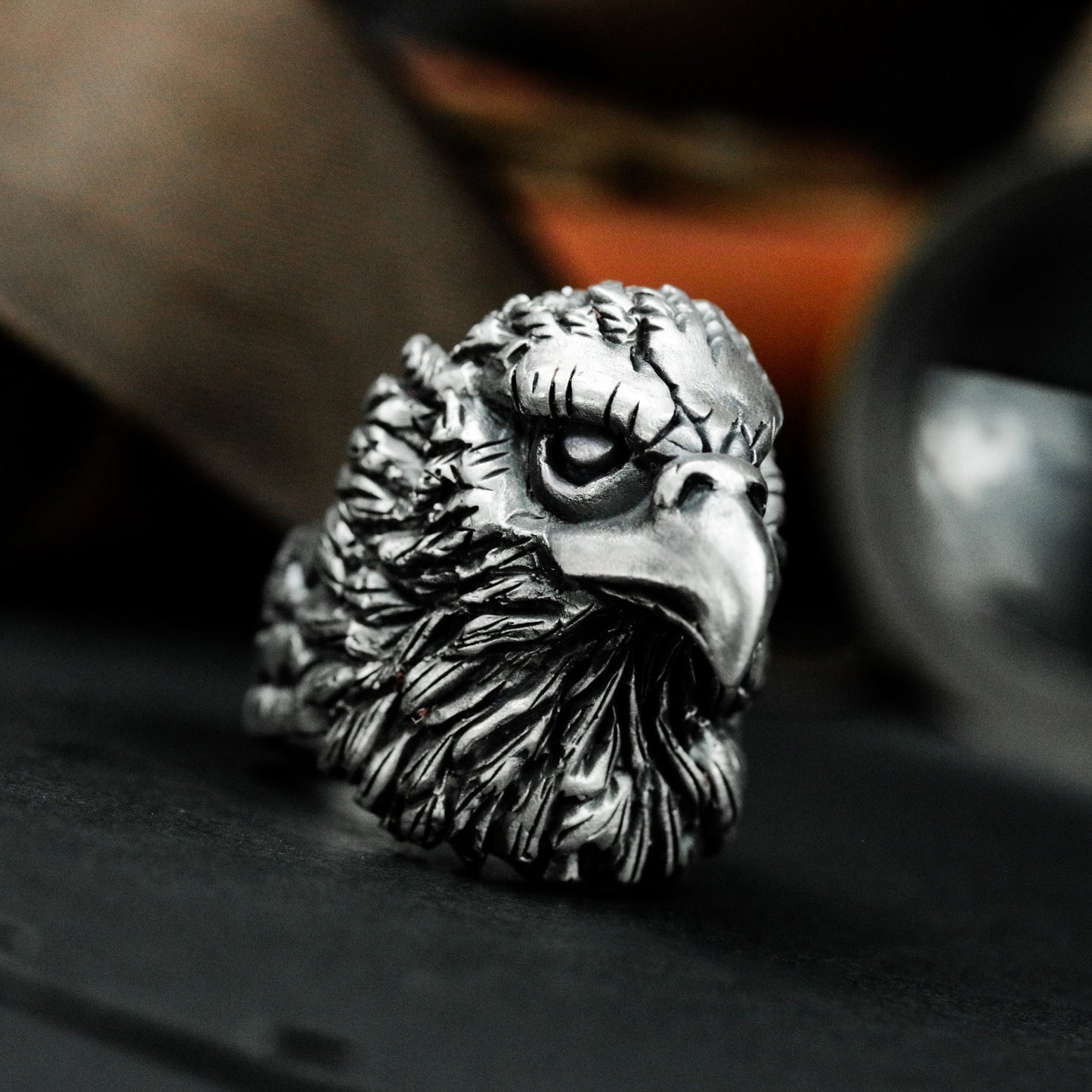 Falcon Ring ¨C 925 Sterling Silver Handmade