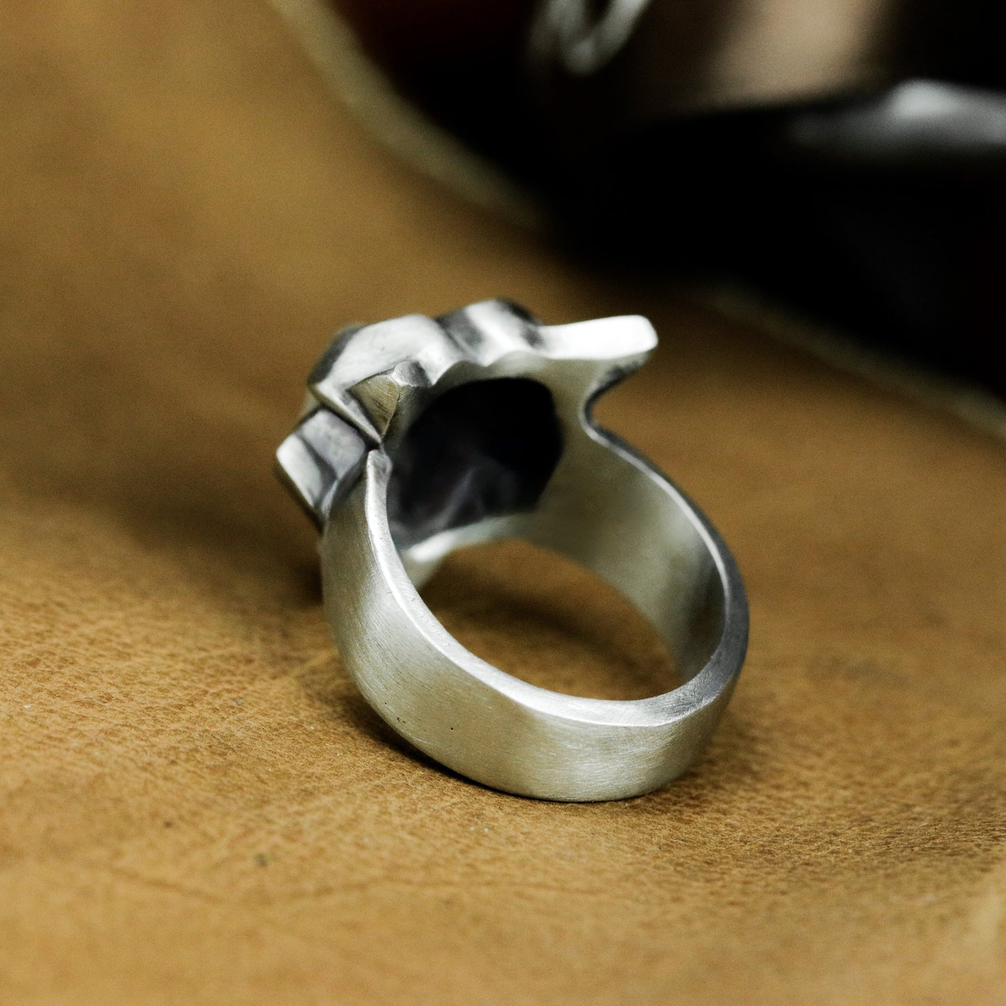 Totem Tiger Ring - 925 Silver Handmade