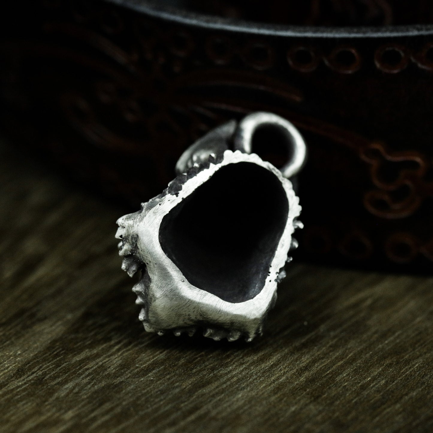 Wild Wolf King Pendant - 925 Silver Handmade