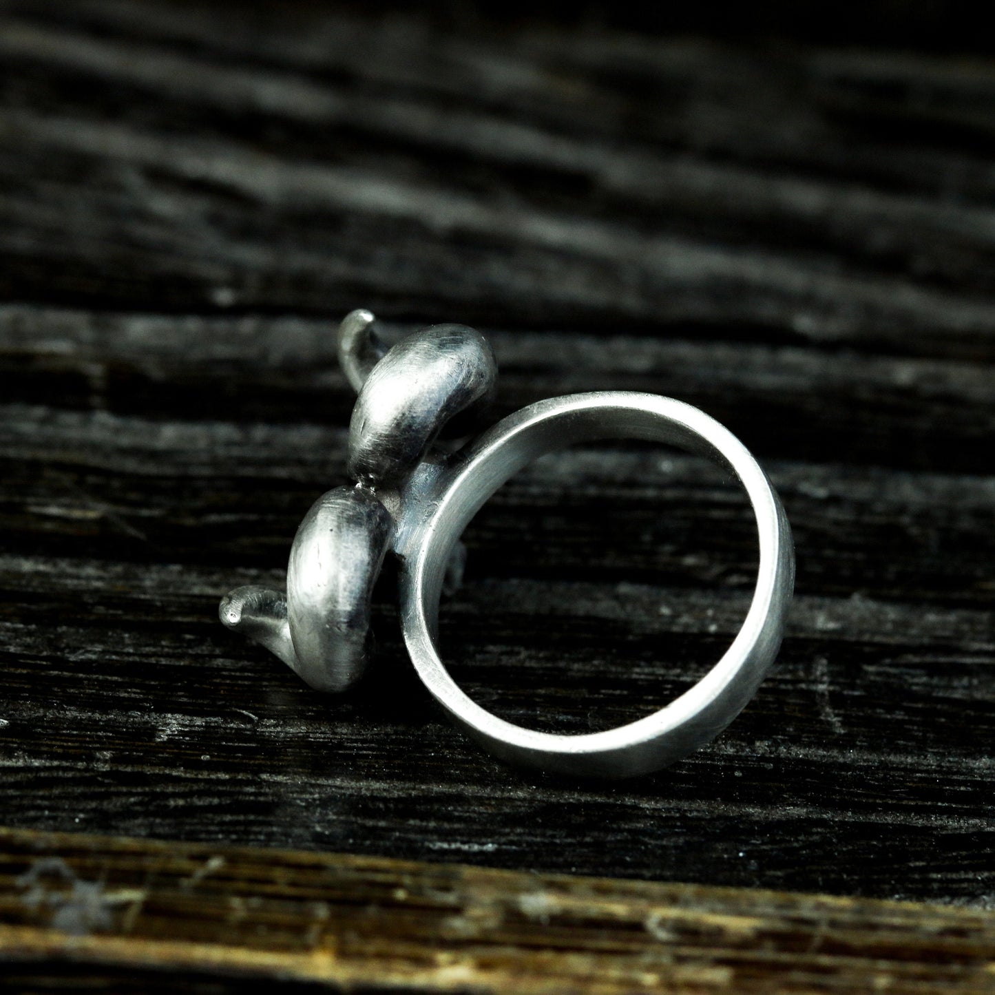 Ram Horn Power Ring - 925 Silver Handmade