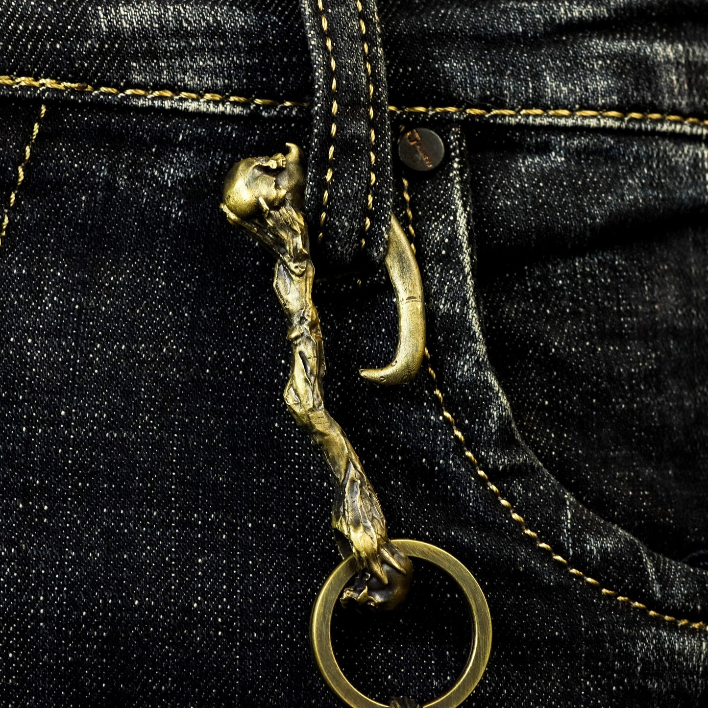 Bone Hook Pendant ¨C Handmade 925 Silver Skeletal Claw Necklace