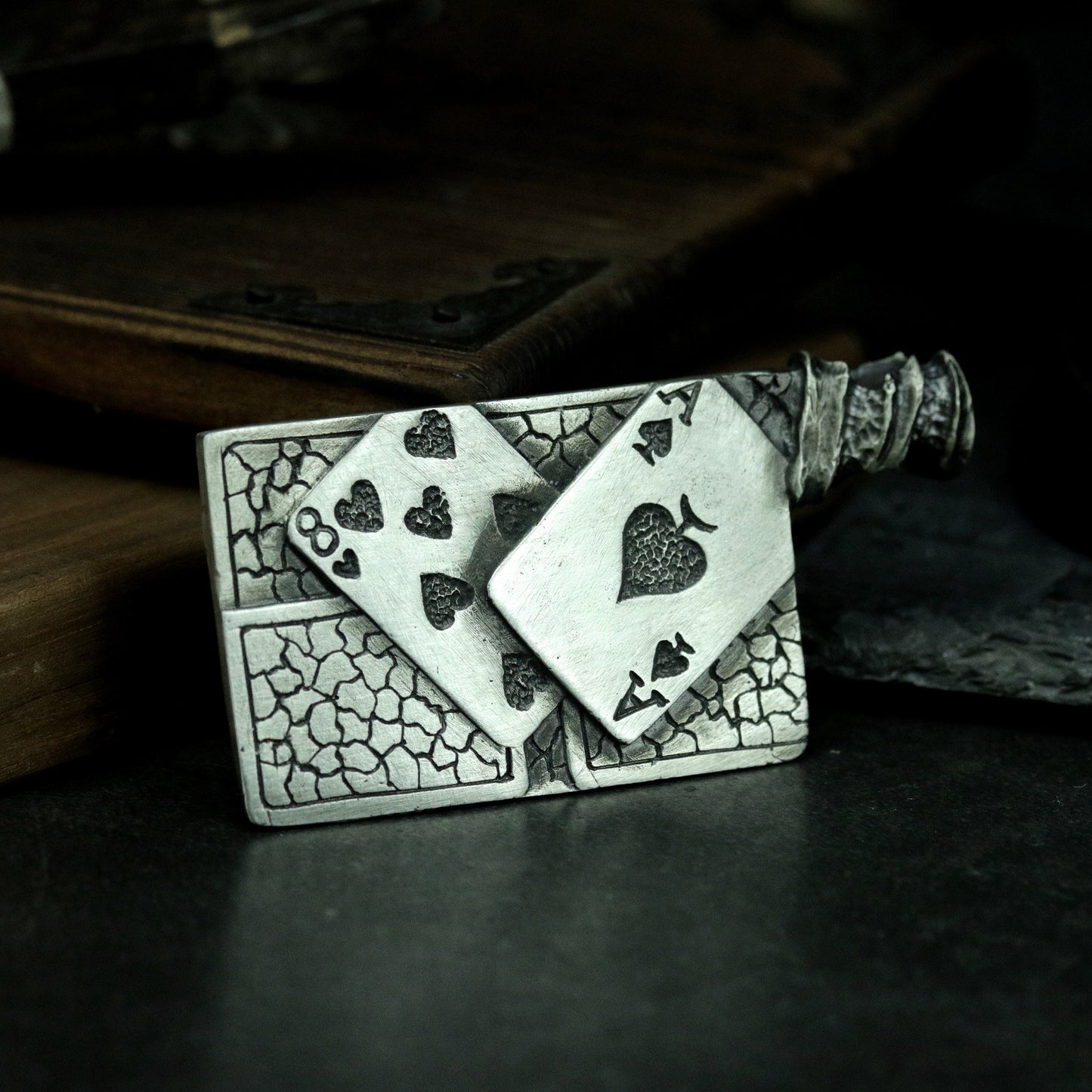 Playing Cards Pendant ¨C 925 Silver Handmade