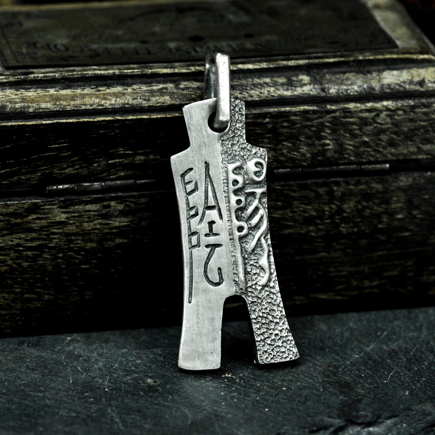 Warring States Coin Pendant - 925 Silver Handmade
