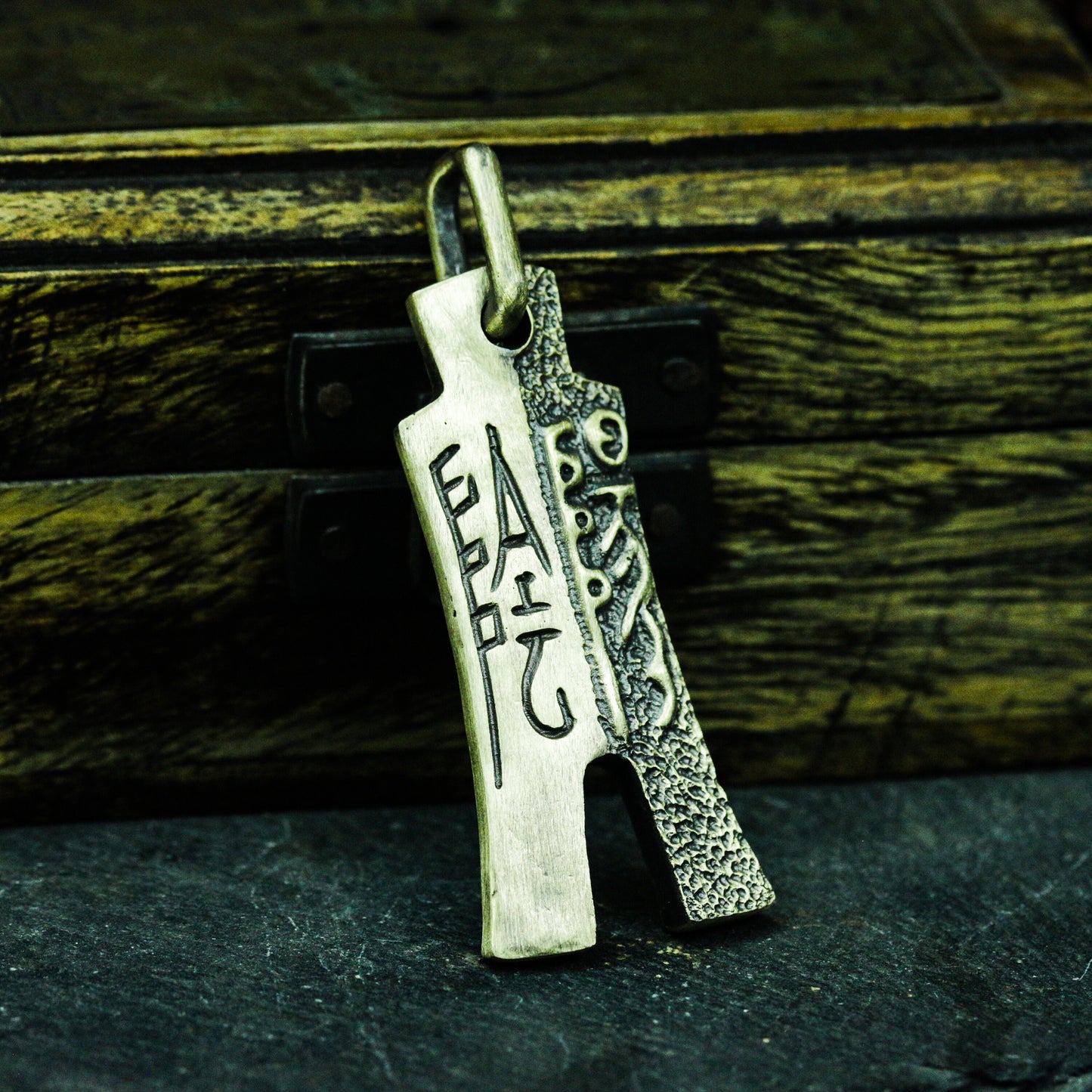 Warring States Coin Pendant - 925 Silver Handmade