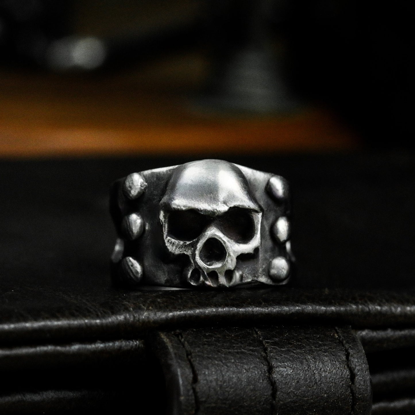 Pirate Skull Ring - 925 Silver Handmade