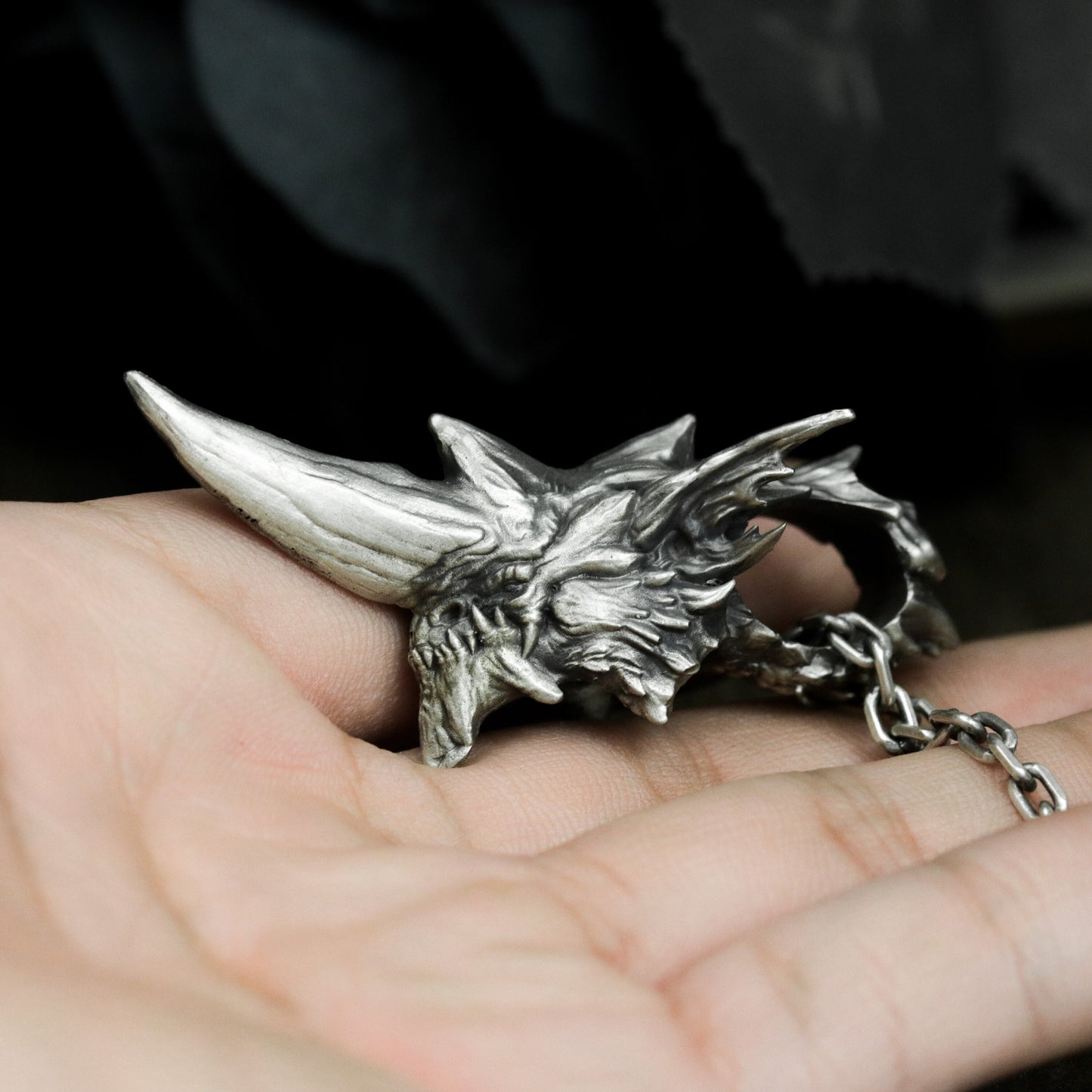 Unicorn Dragon Necklace - 925 Silver Handmade