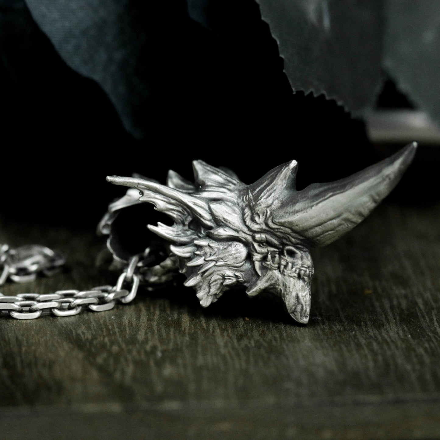 Unicorn Dragon Necklace - 925 Silver Handmade