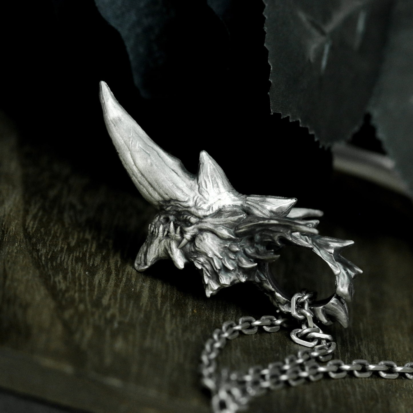 Unicorn Dragon Necklace - 925 Silver Handmade