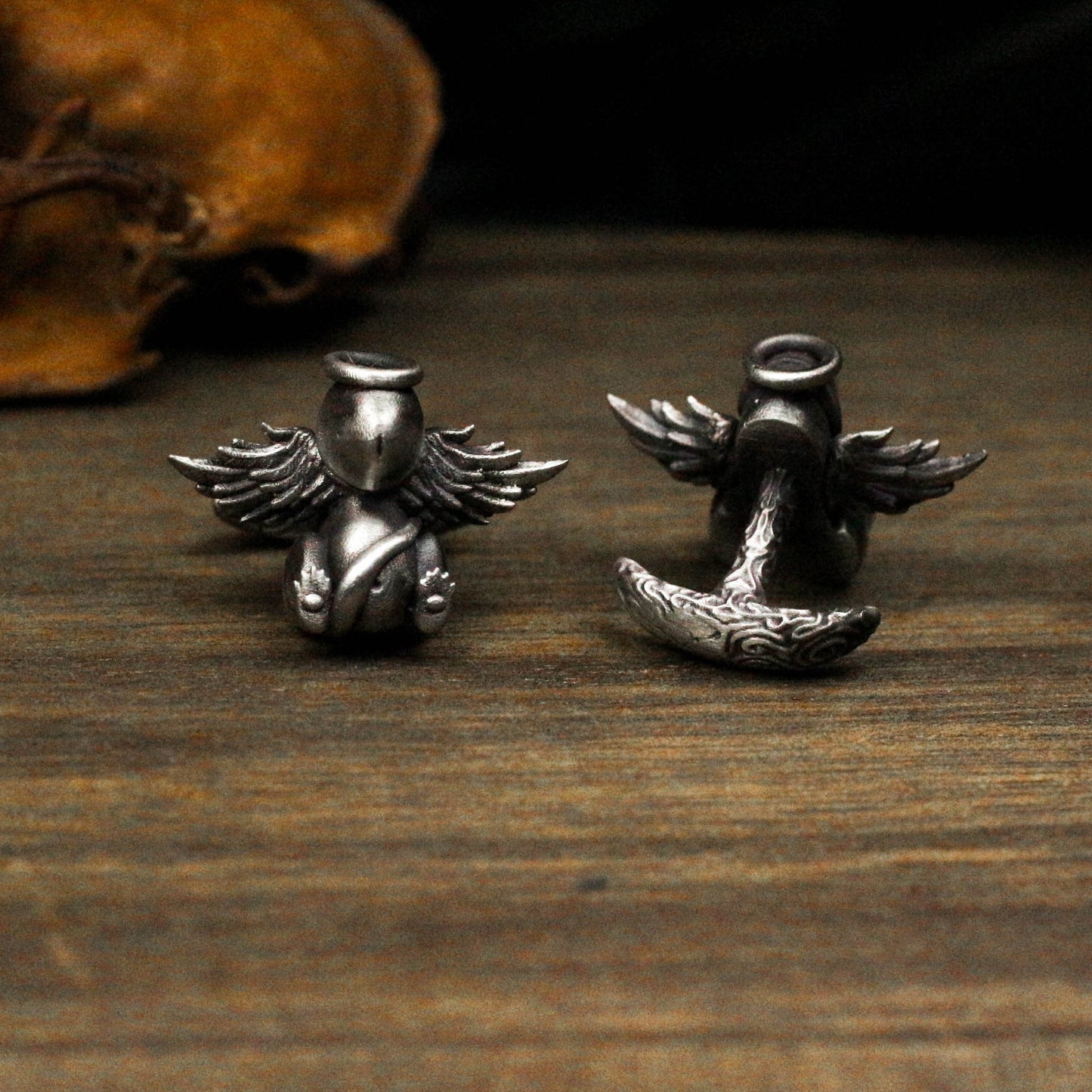 Angel Baby Cufflinks - 925 Silver Handmade