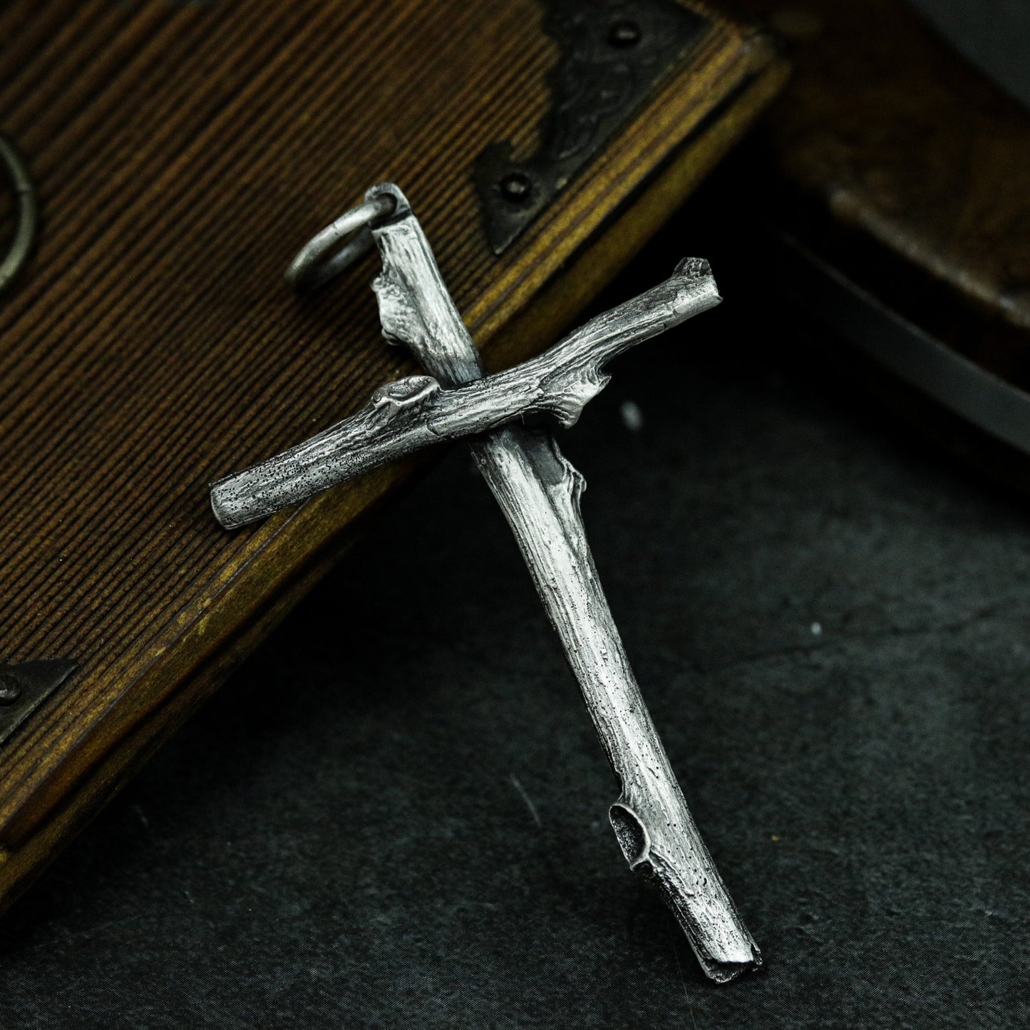 Tree Cross Design Pendant - 925 Silver Handmade
