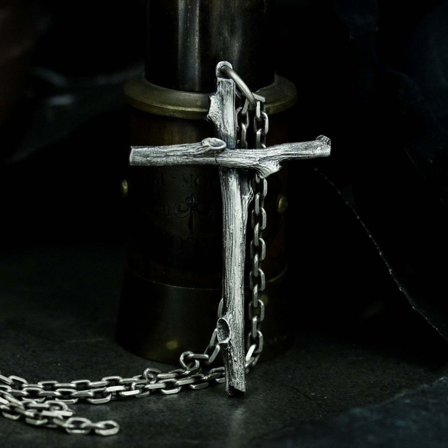 Tree Cross Design Pendant - 925 Silver Handmade