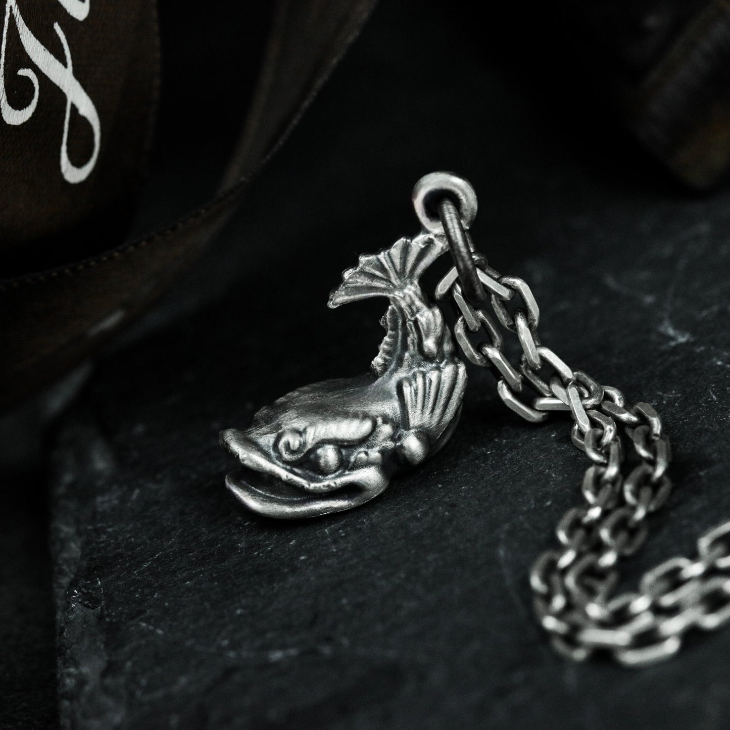 Blue Whale Pendant ¨C Handmade 925 Silver Ocean Animal Necklace