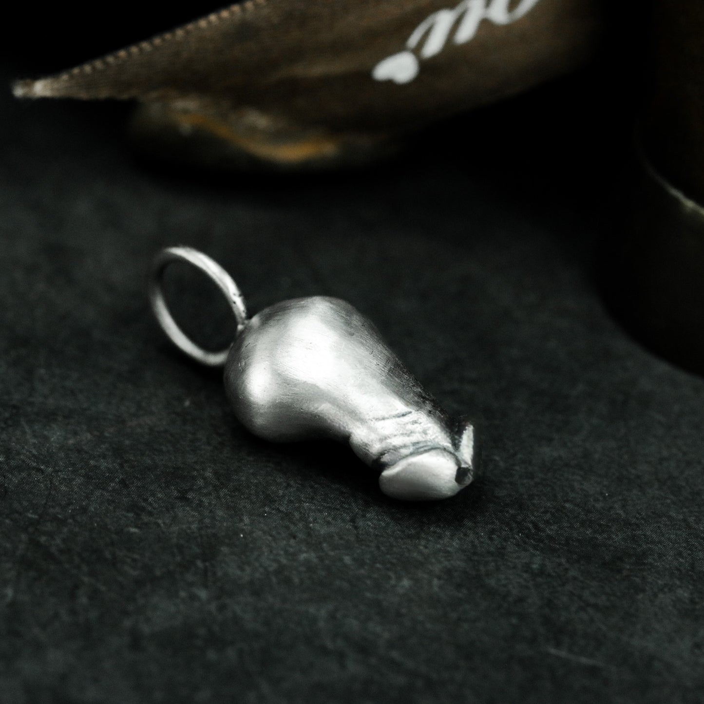 Male Genital Pendant ¨C 925 Sterling Silver Handmade