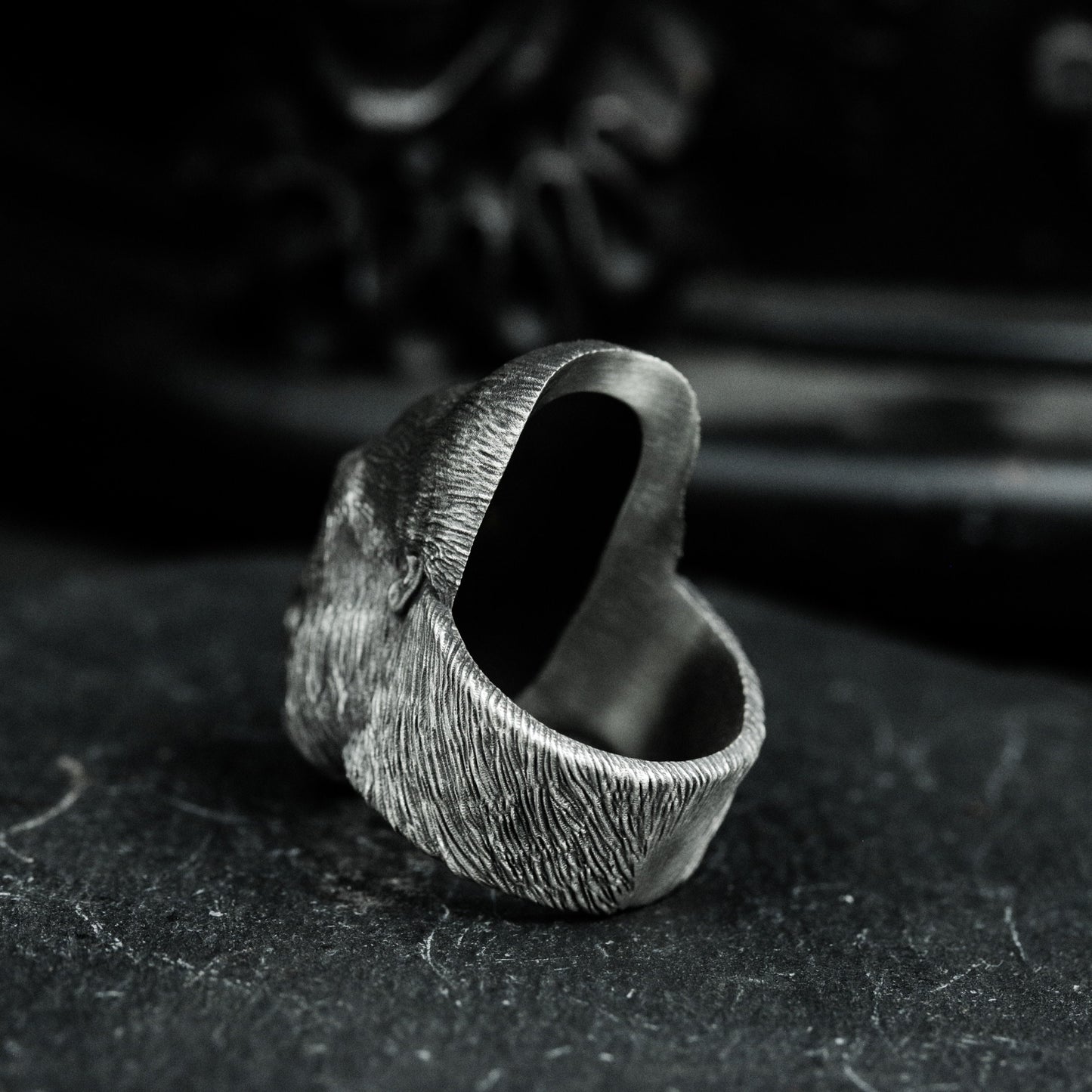 Gorilla King Ring - 925 Silver Handmade
