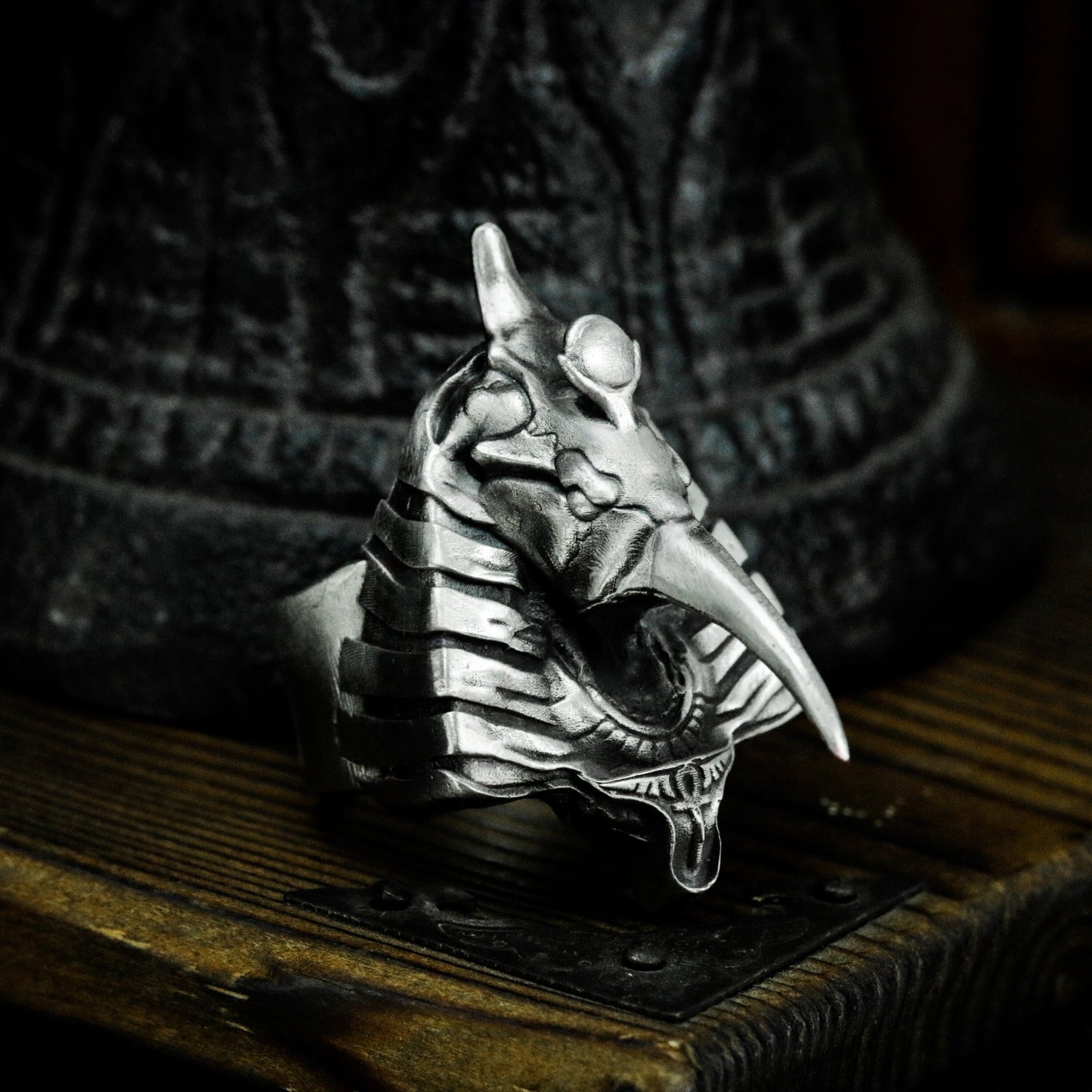 Thoth Wisdom Ring - 925 Silver Handmade