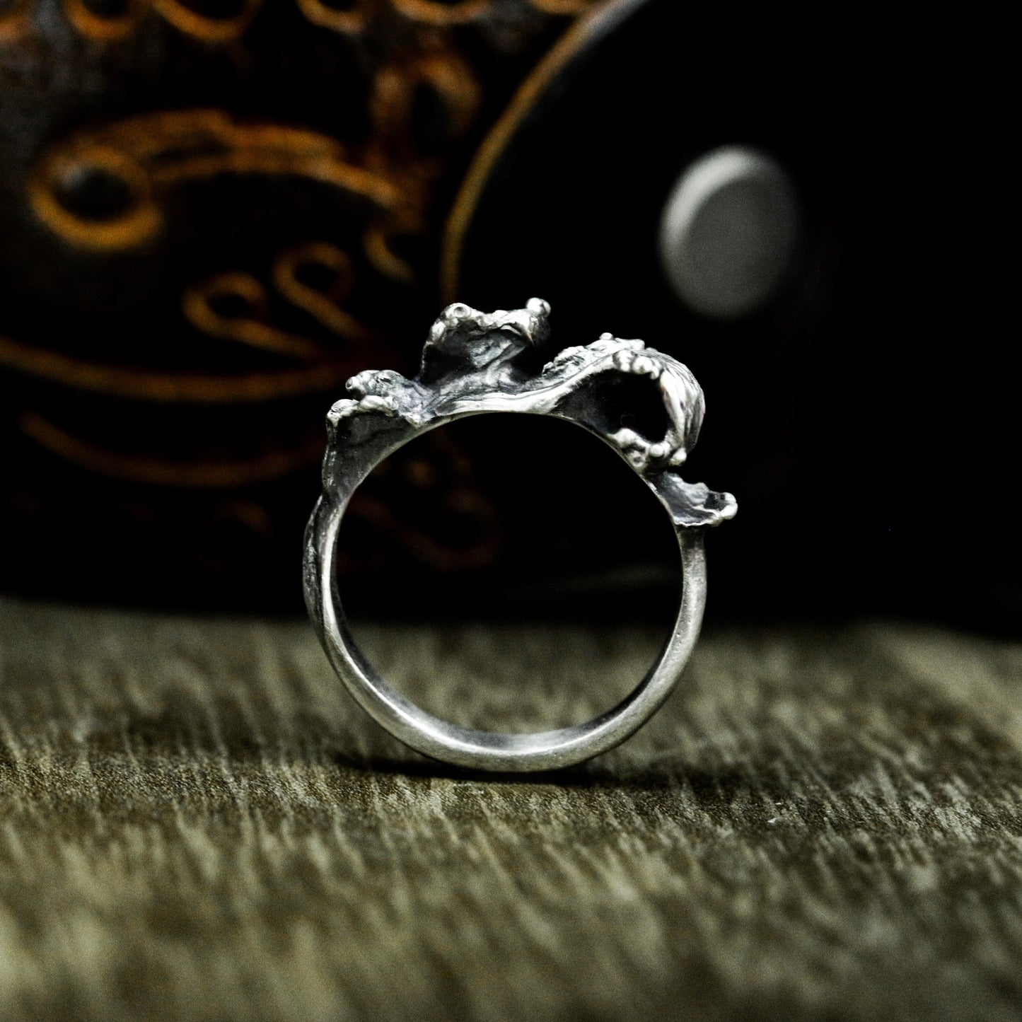Wave Ring - 925 Silver Handmade