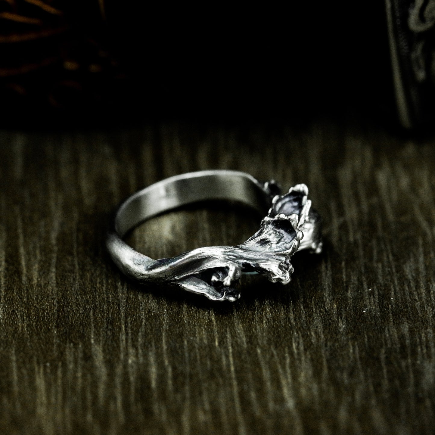 Wave Ring - 925 Silver Handmade
