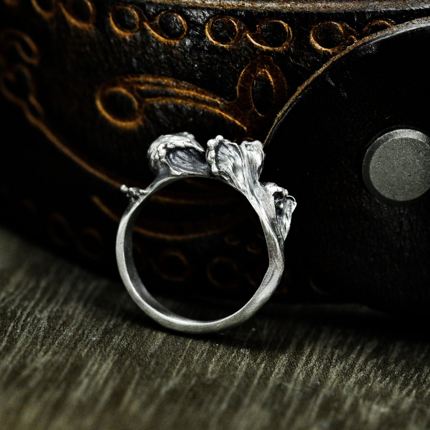 Wave Ring - 925 Silver Handmade