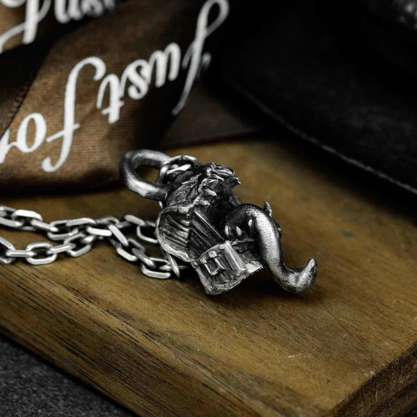 Mimic Chest Pendant ¨C 925 Silver Handmade