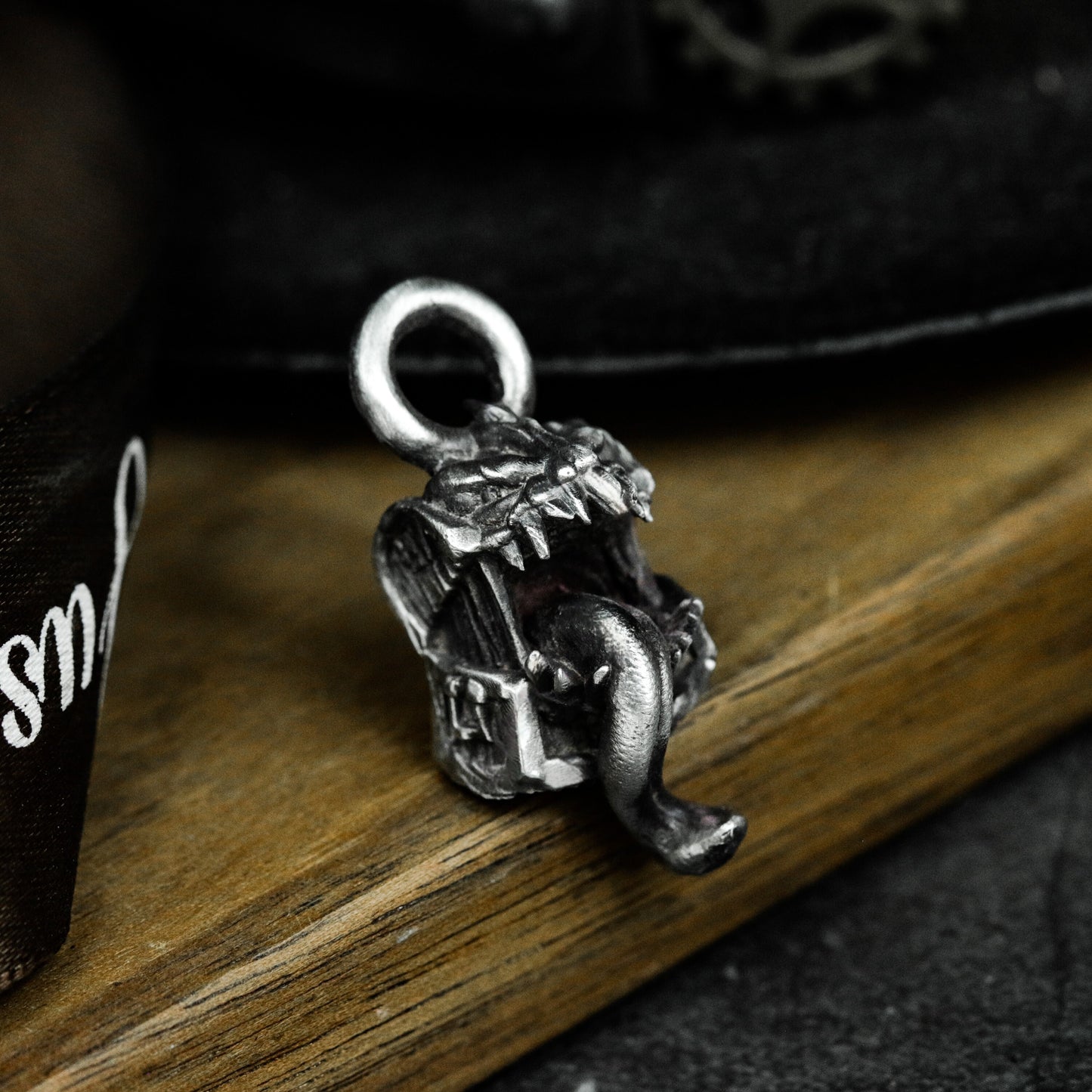 Mimic Chest Pendant ¨C 925 Silver Handmade