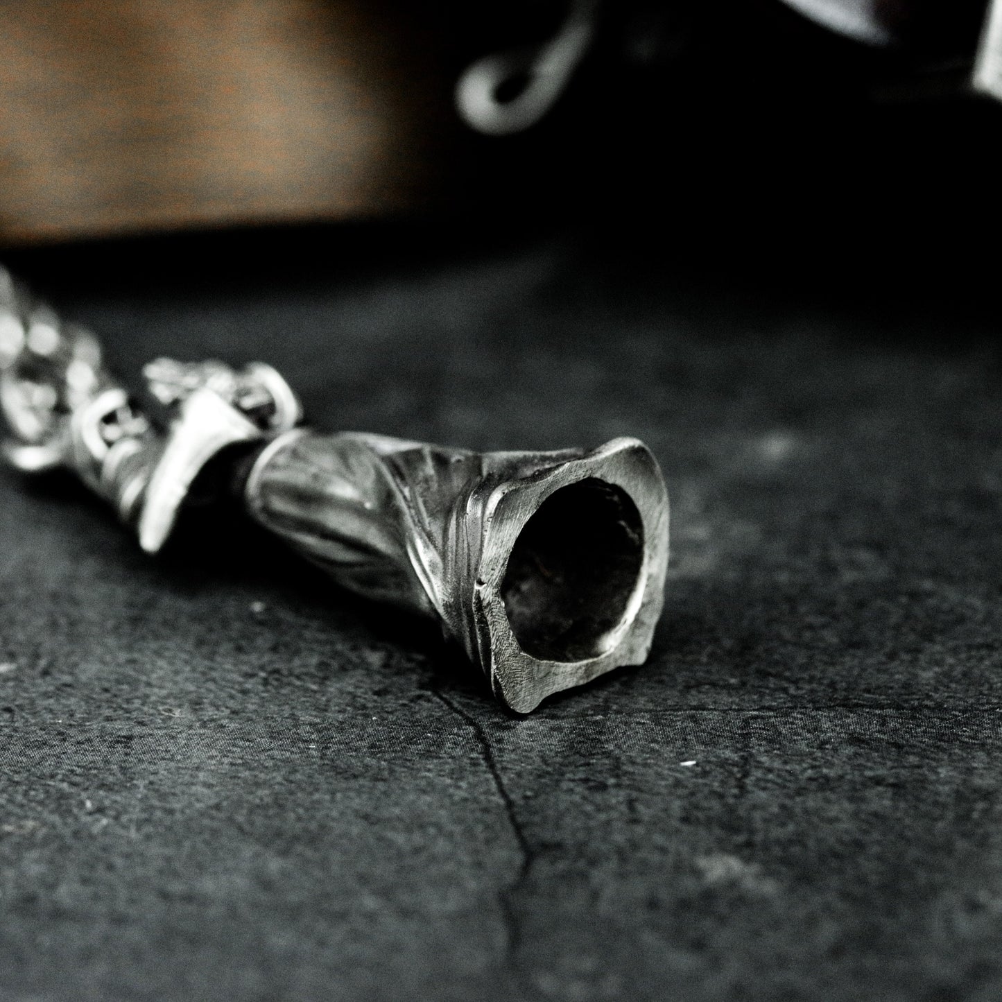 Standing Grim Reaper Pendant ¨C 925 Sterling Silver Handmade