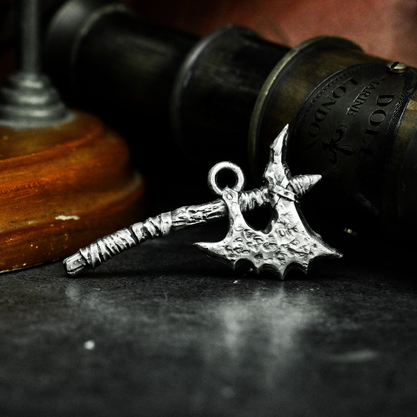 Dragon Horn Pendant ¨C 925 Silver Handmade