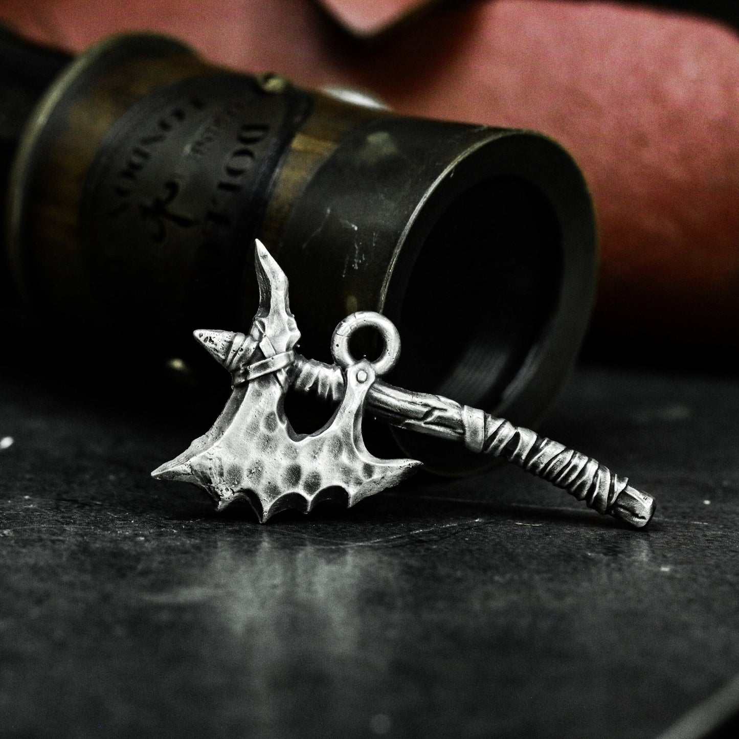 Dragon Horn Pendant ¨C 925 Silver Handmade