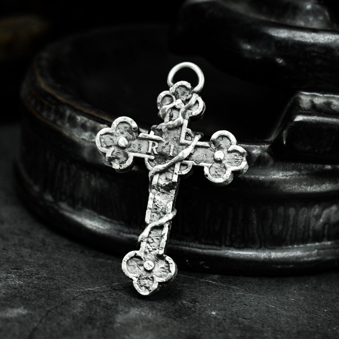 Trinity Cross Pendant - 925 Silver Handmade