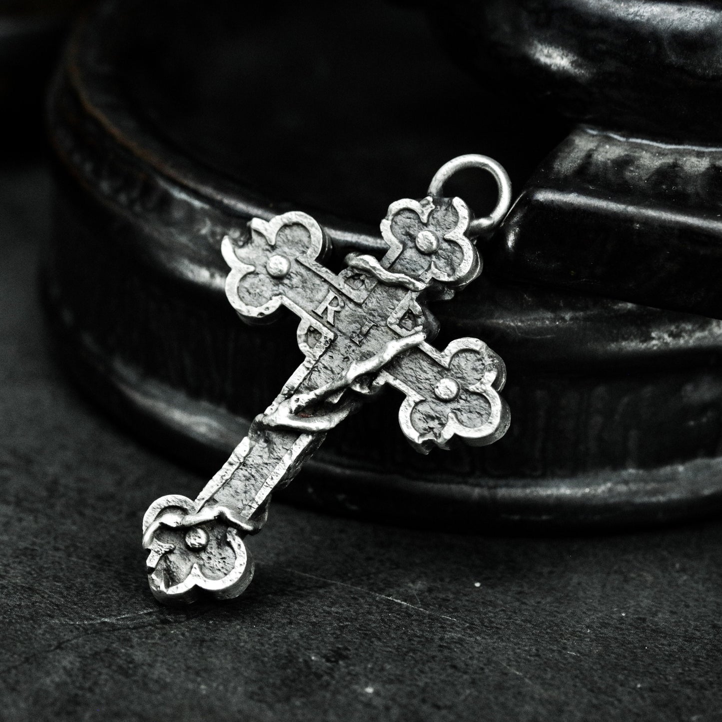 Trinity Cross Pendant - 925 Silver Handmade