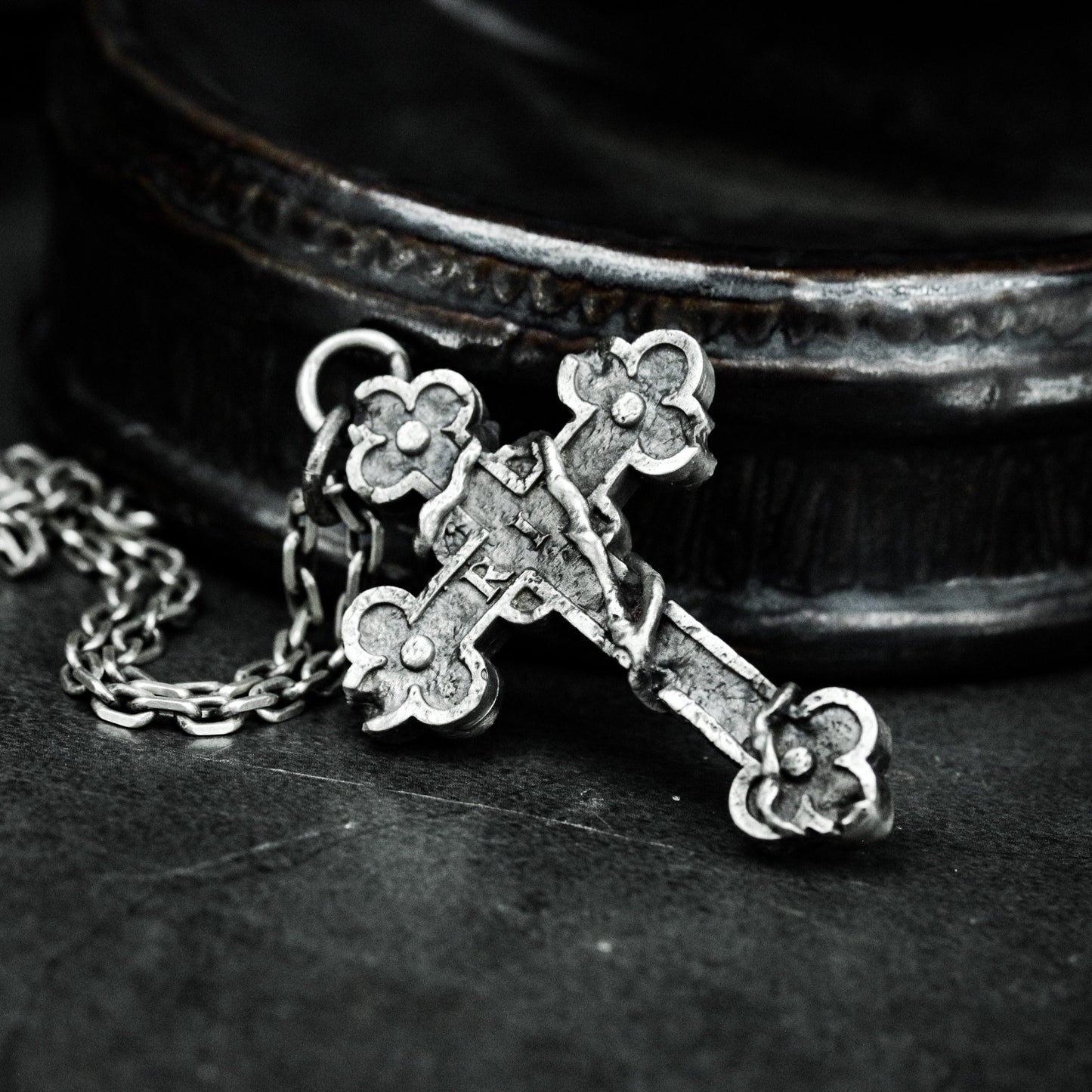 Trinity Cross Pendant - 925 Silver Handmade