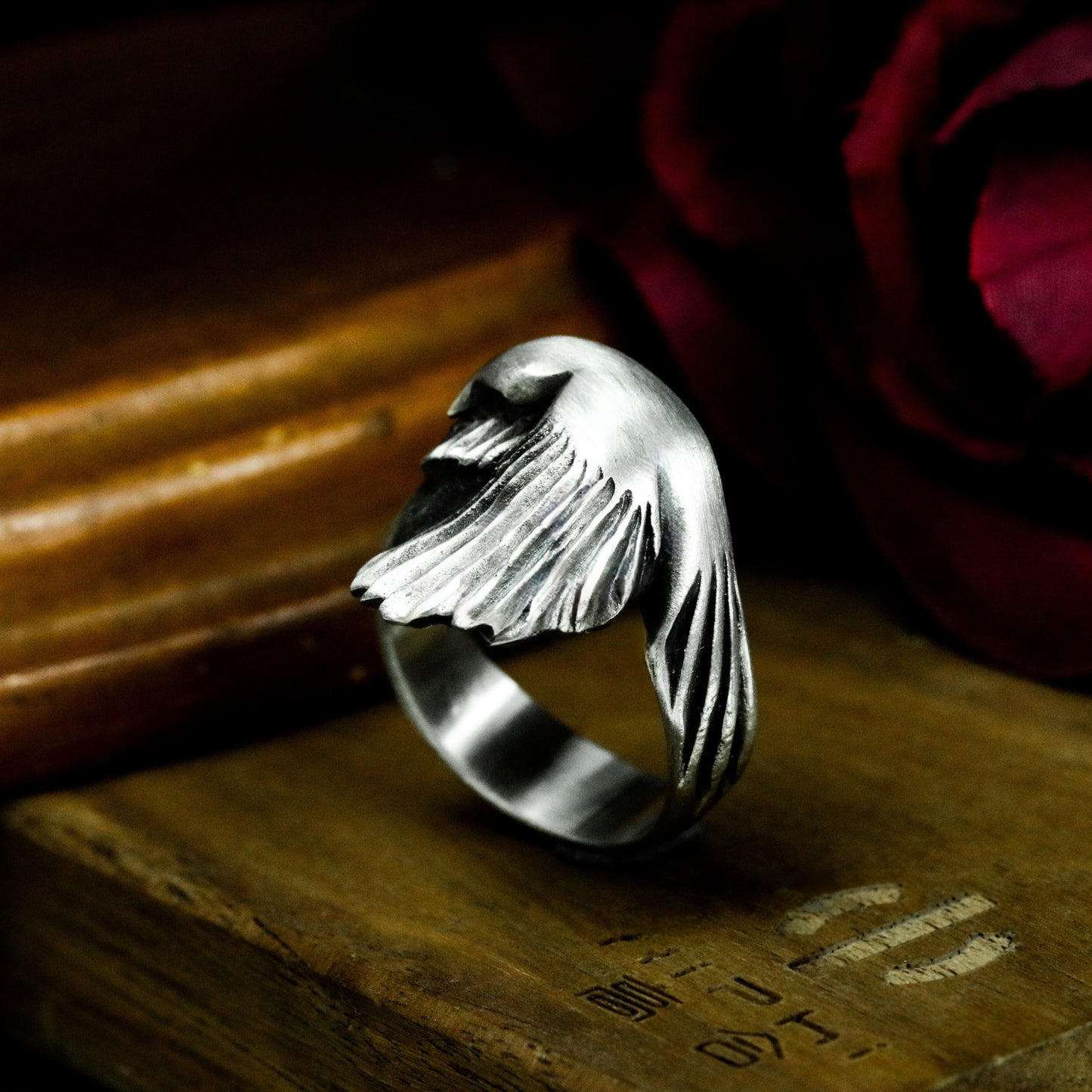 Peace Dove Ring - 925 Silver Handmade