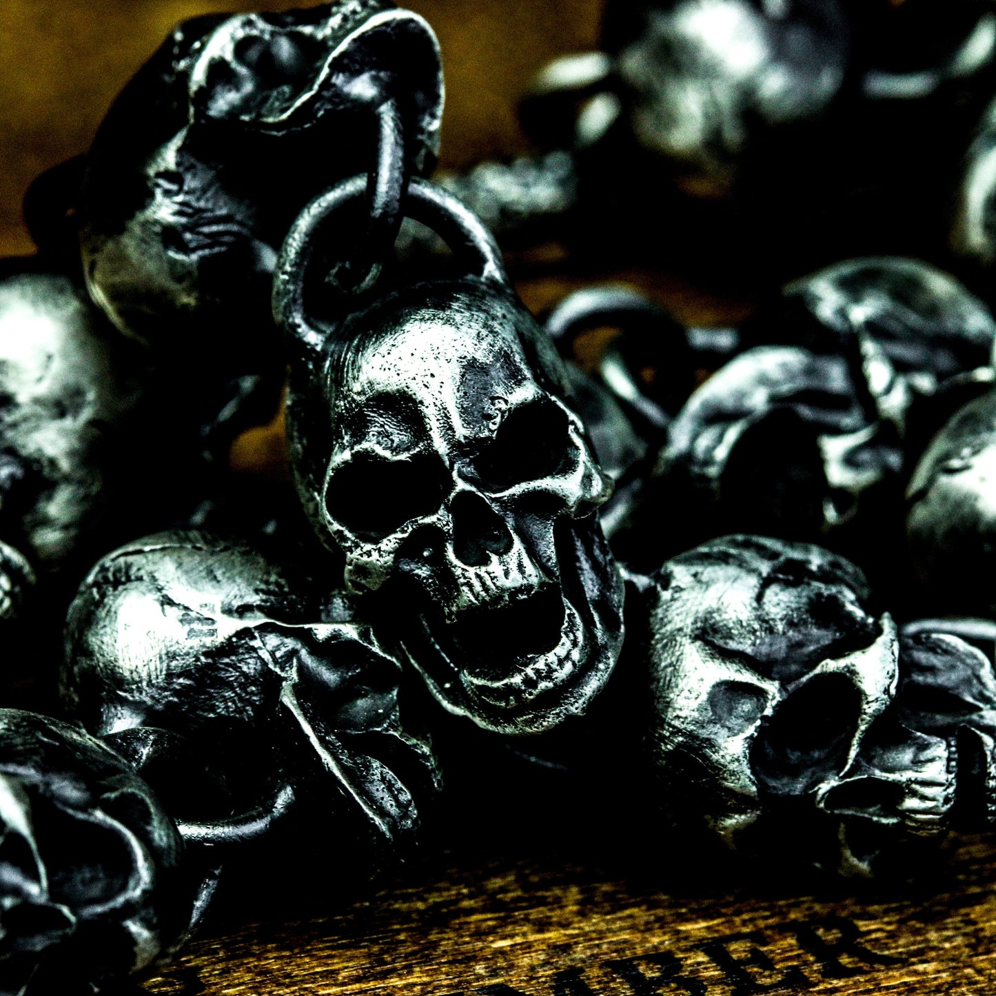 Thousand Faces Skull Necklace - 925 Silver Handmade
