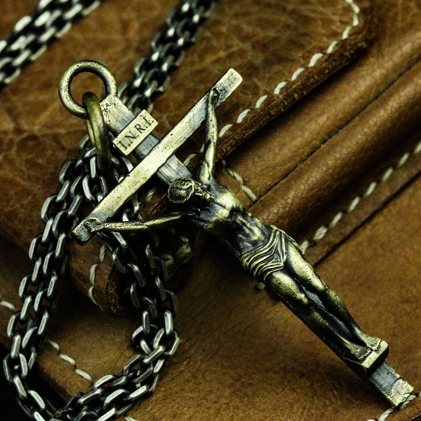 Crucifix Pendant ¨C 925 Silver Handmade