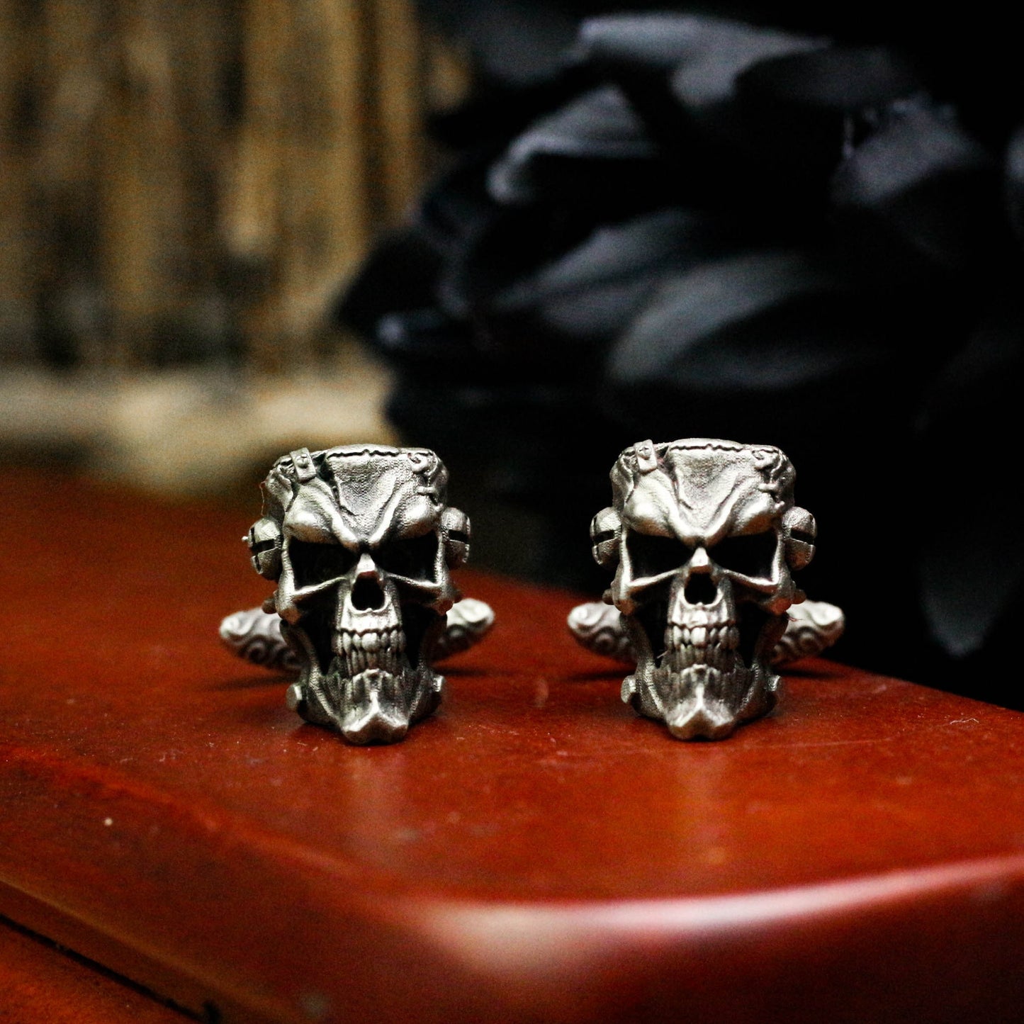 Frankenstein Cufflinks - 925 Silver Handmade