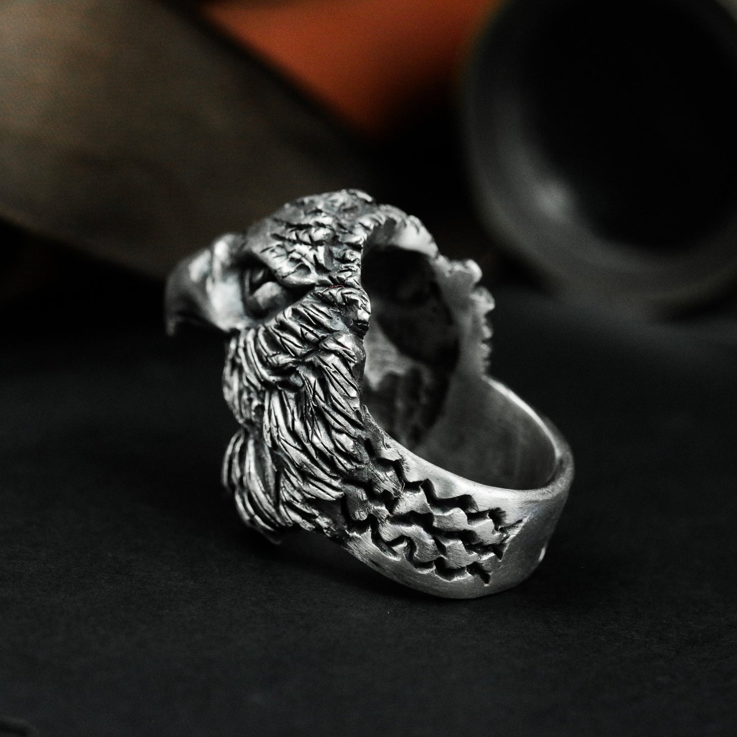 Falcon Ring ¨C 925 Sterling Silver Handmade