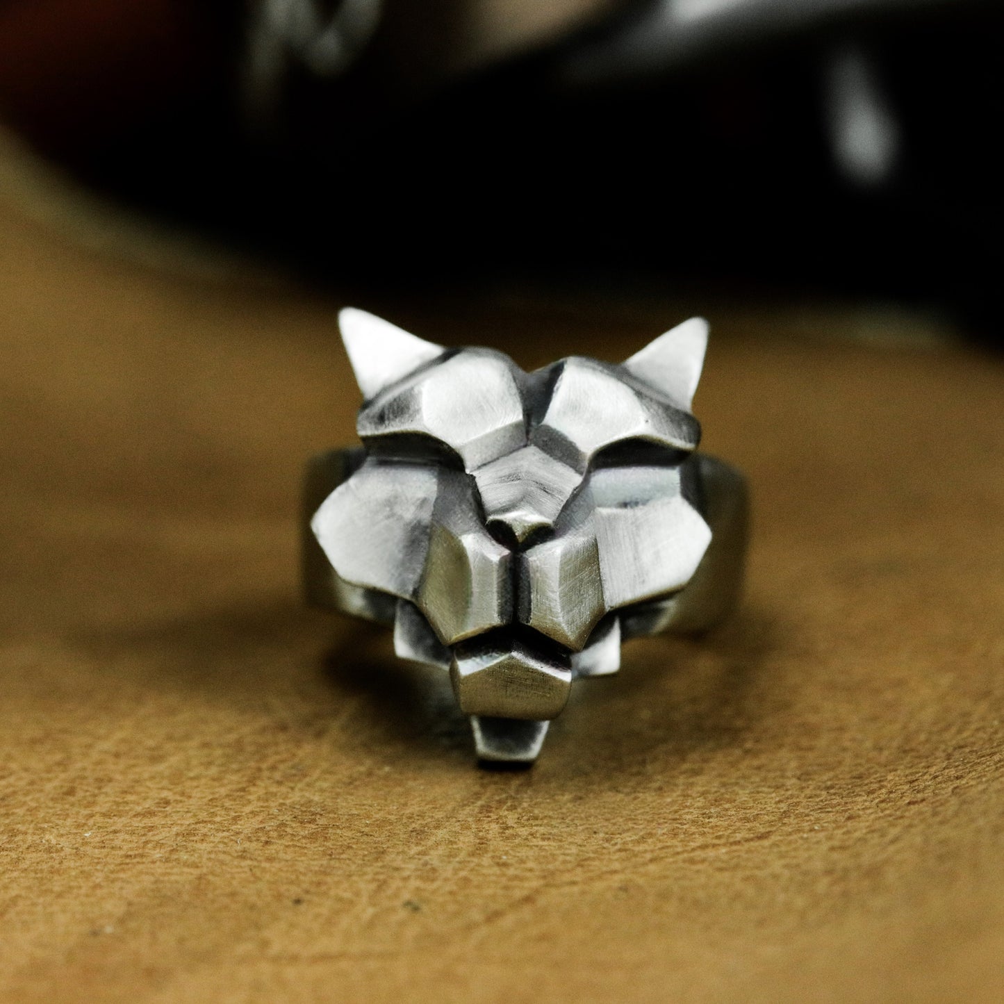 Totem Tiger Ring - 925 Silver Handmade